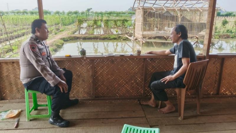 Bhabinkamtibmas Polsek Telagasari Himbau Warga Tetap Waspada Ancaman TPPO