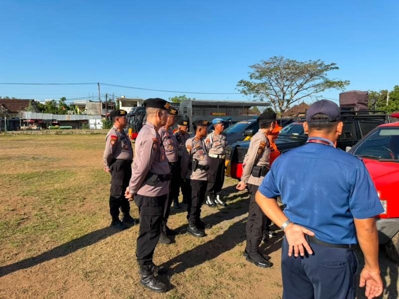 Direktorat Samapta Polda NTB Gelar Apel Kesiapan Personel dan Peralatan Penanganan Karhutla, Wujud Ketanggapsegeraan Lindungi Masyarakat