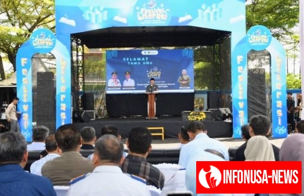 Wabup Dena Muhamad Ramdhan Buka Resmi Festival Literasi Disarpusda, Komitmen Majalengka dalam Memperkuat Fondasi SDM
