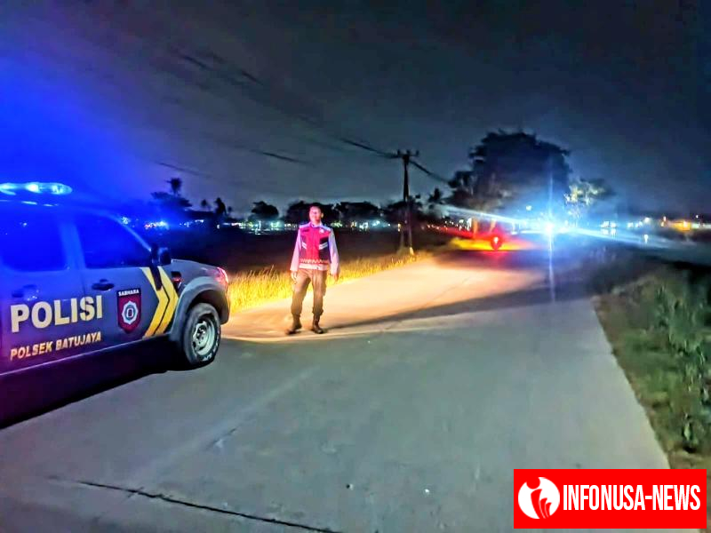Anggota Polsek Batujaya terus Ciptakan Keamanan dan Ketertiban serta Kondusifitas dilingkungan masyarakat