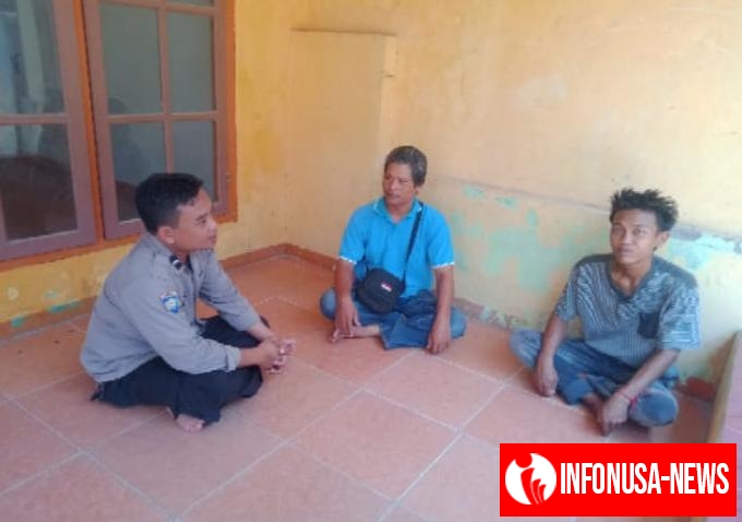 Bhabinkamtibmas Polsek Pedes Sambangi Masyarakat Wilayah Hukum Nya