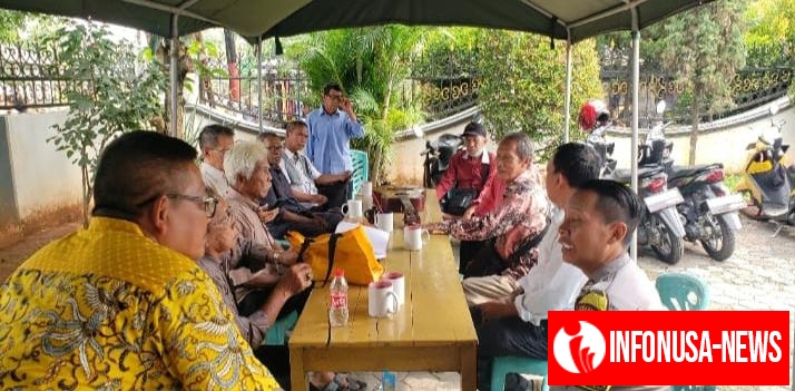 Polsek Rengasdengklok Menggelar Kegiatan Minggu kasih Bersama Jemaat Gereja Kristen Indonesia (GKI) Rengasdengklok