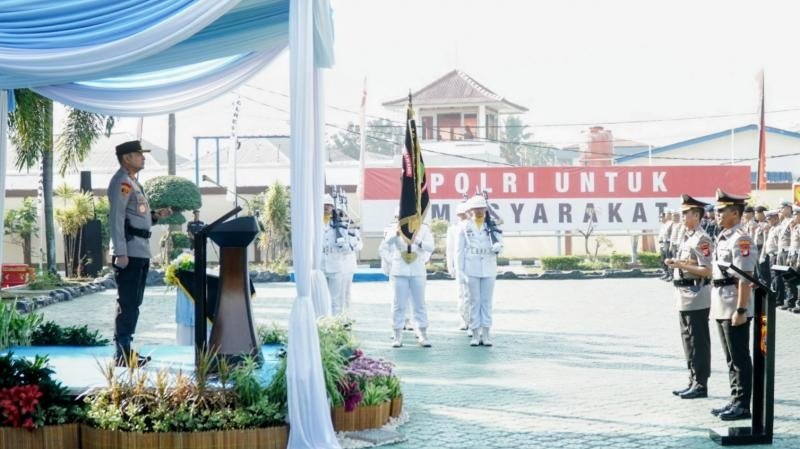 Resmi! Polres Karawang Naik Status Jadi Polresta, Kombes Mario Prahatinto Resmi Pimpin