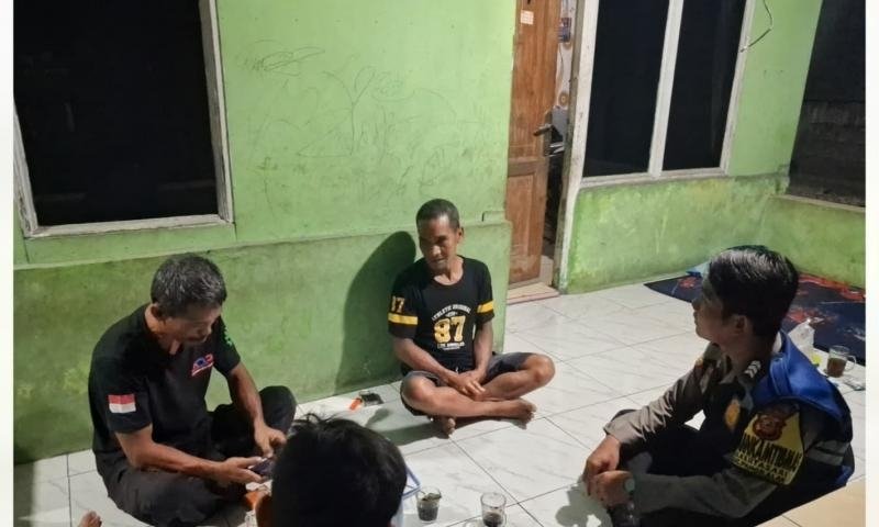 Polsek Pangkalan Laksanakan Sambang Dialogis, Sapa Warga saat Ngawangkong di Kampung Nambo