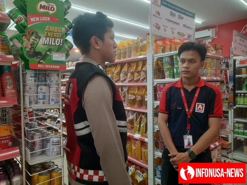 Antisipasi Gukamtibmas, Polsek Telagasari Gelar Patroli di Sekitar Pertokoan
