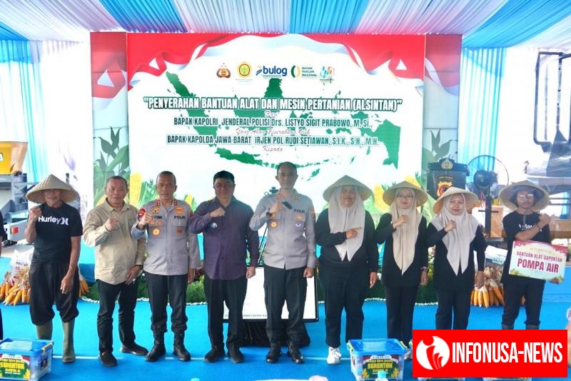 Komitmen Polda Jabar Terus Dukung Program Pemerintah dan Ketahanan Pangan Nasional Khususnya di Jabar