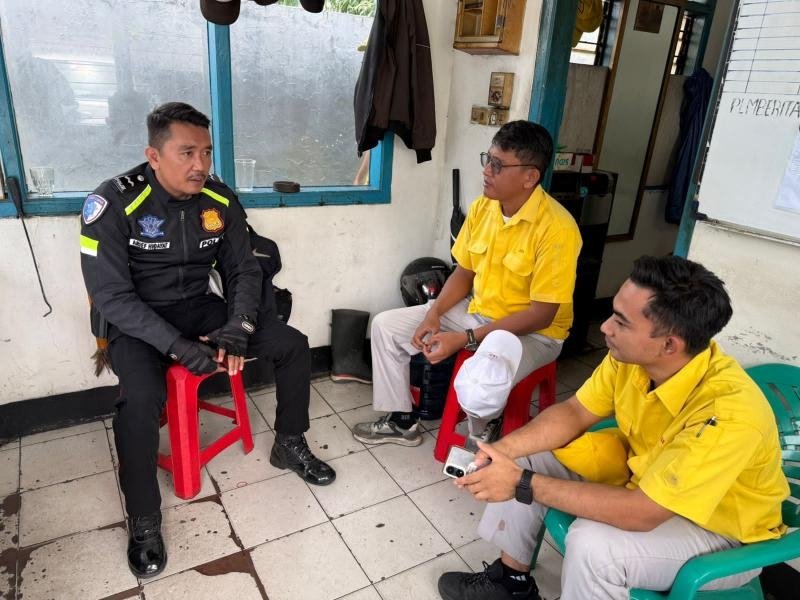 Unit Kamsel Satlantas Polres Karawang Gelar Sosialisasi Safety Riding Kepada Karyawan PT. ISP