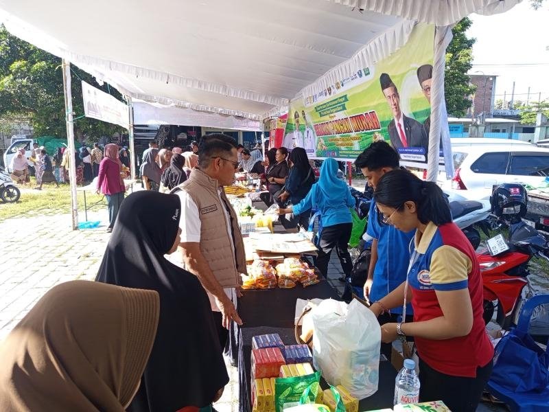 Sambut HBKN 2026, Satgas Pangan NTB Monitiring Gerakan Pangan Murah di Lombok Tengah