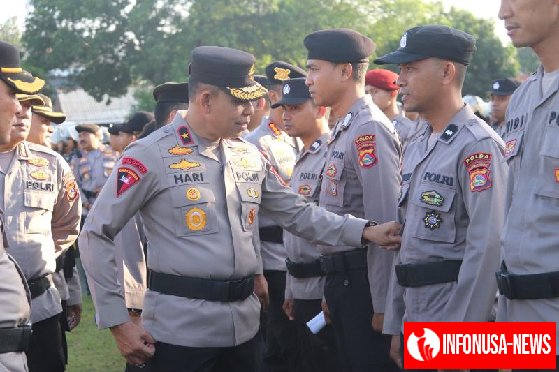 Wakapolda NTB: Apel Gelar Pasukan Jadi Momentum Perkuat Demokrasi dan Soliditas Polri
