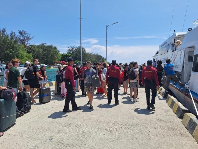 Polda NTB Intensifkan Patroli di Gili Trawangan, Jaga Keamanan Kawasan Wisata