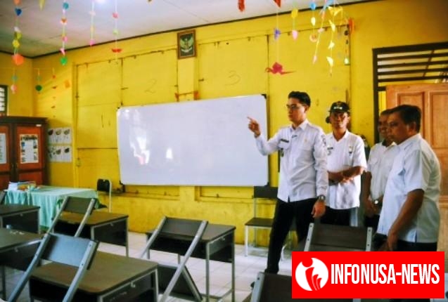 Pastikan Proses Belajar Mengajar dengan Baik, Wabup Sumedang M. Fajar Aldila Tinjau Kondisi Sarana Prasarana SDN Buahdua II