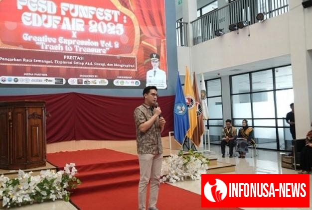 Wabup Sumedang Buka  PGSD Funfest Edufair 2025 × Creative Expression Vol. 2, Trash To Treasure di Auditorium 3 Kampus 2 UPI Sumedang