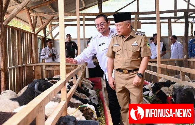 BAZNAS RI Resmikan Kampung Zakat dan Balai Ternak Zakat Mukti Raharja di Desa Sayana Kecamatan Jalaksana Kabupaten Kuningan