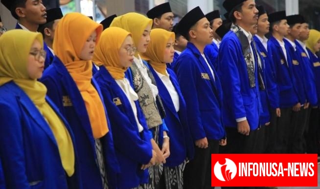 Putri Karlina Hadiri Pelantikan Pengurus Cabang Pergerakan Mahasiswa Islam Indonesia (PC PMII) Kabupaten Garut
