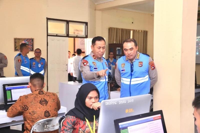 Wakapolda NTB Tinjau Langsung Seleksi CAT Taruna Akpol 2026, Pastikan Berjalan Transparan