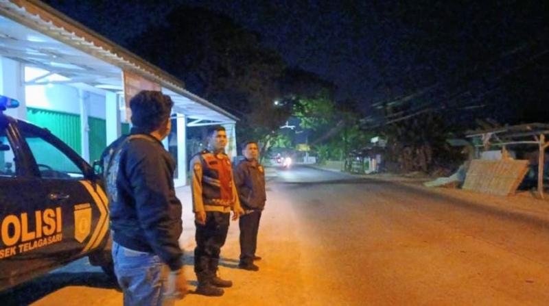 Lakukan KRYD, Polsek Telagasari Pastikan Lingkungan Kondusif