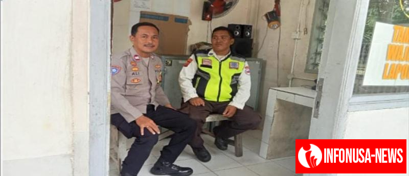 Polisi di Telukjambe Timur Gelar Patroli Dialogis ke Pos Security Kawasan KIIC