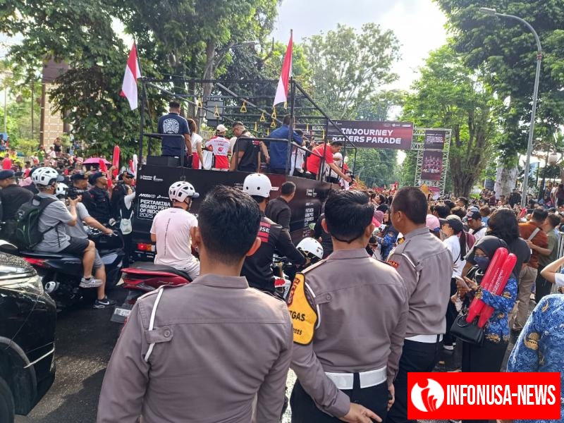 Polda NTB Pastikan Parade Rider MotoGP Mandalika 2025 Aman dan Lancar