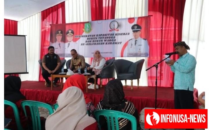 Kelurahan Karamat Menggelar Peningkatan Kapasitas dan Kinerja Pengurus RT dan RW untuk Meningkatkan Kualitas Layanan kepada Masyarakat.