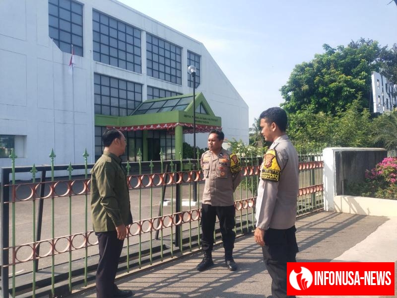 Patroli Polsek Kotabaru Sambang Perkantoran Himbau Petugas Keamanan