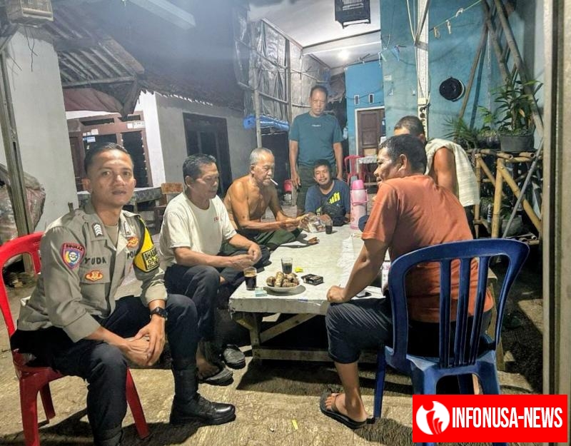 Bhabinkamtibmas Lakukan Giat Ngawangkong, Jaga Kedekatan dengan Masyarakat dan Kamtibmas Lingkungan