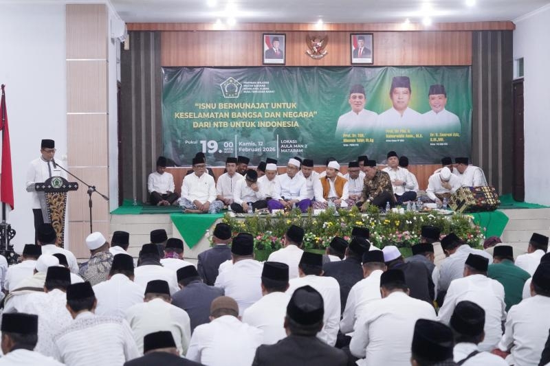 Wakapolda NTB Hadiri ISNU Bermunajat, Ajak Jaga Persatuan dan Kamtibmas