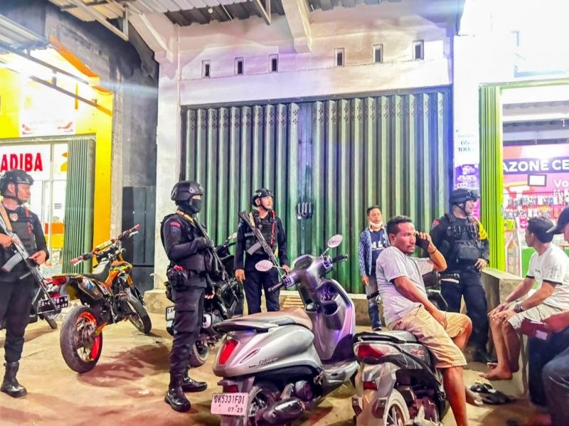 Brimob Polda NTB Gelar Patroli Rinjani Presisi Serentak, Perkuat Keamanan di Seluruh Wilayah