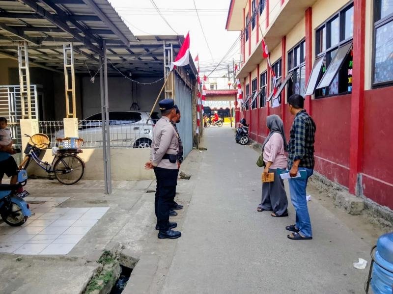 Polresta Karawang Lakukan Olah TKP Kasus Dugaan Curanmor di Karawang Timur