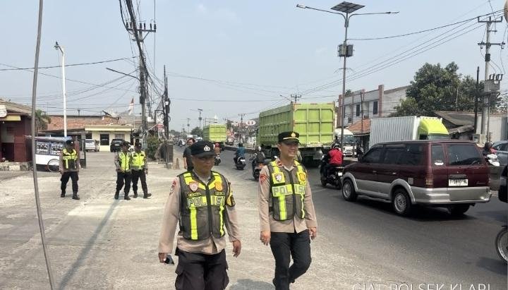 Ciptakan Situasi Kamtibmas yang Kondusif, Polsek Klari Gelar Patroli KRYD Gabungan Skala Besar di Wilayah Kecamatan Klari