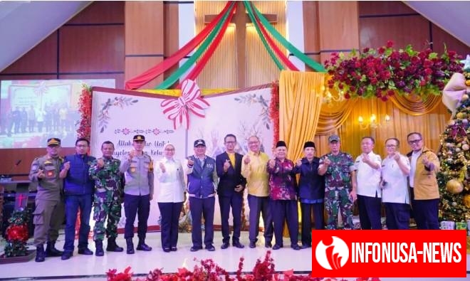 Bupati Garut Abdusy Syakur Amin dan Wakil Bupati Garut Putri Karlina Lakukan Monitoring Ibadah Natal di Gereja Kristen Pasundan dan Gereja Santa Maria