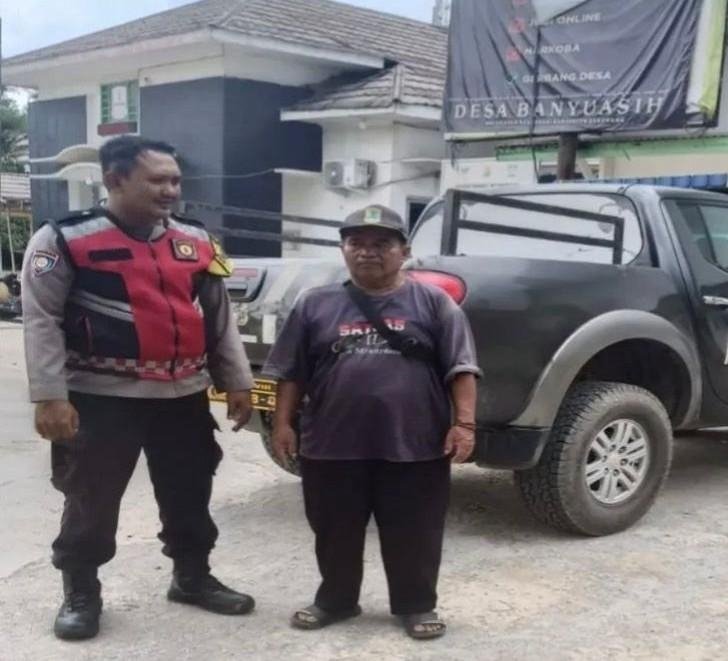 Prekat Polsek Banyusari Giat Patroli Jalan Raya Antisipasi Kejahatan