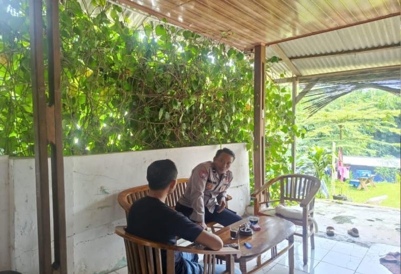 Bhabinkamtibmas Desa Ciptasari Konsisten Sampaikan Sosialisasi Bahaya TPPO Kepada Masyarakat
