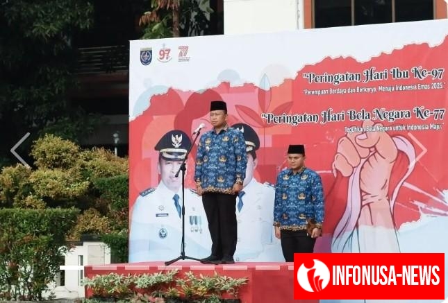 Wali Kota Supian Suri Depok Jadi Inspektur Upacara Peringatan Hari Ibu dan Hari Bela Negara 2025