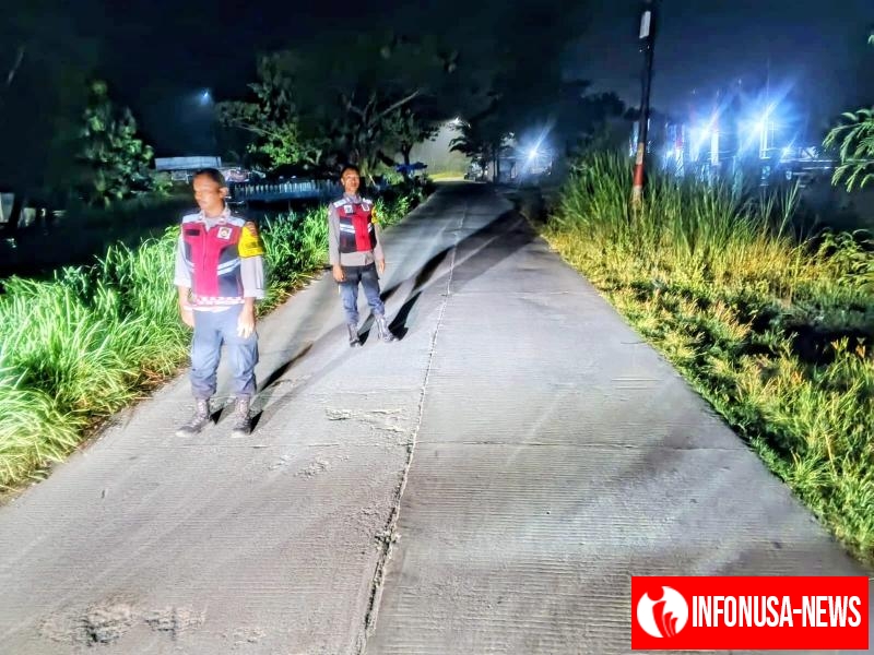 Anggota Polsek Batujaya terus Ciptakan Keamanan dan Ketertiban serta Kondusifitas di Wilayah Hukum Polsek Batujaya