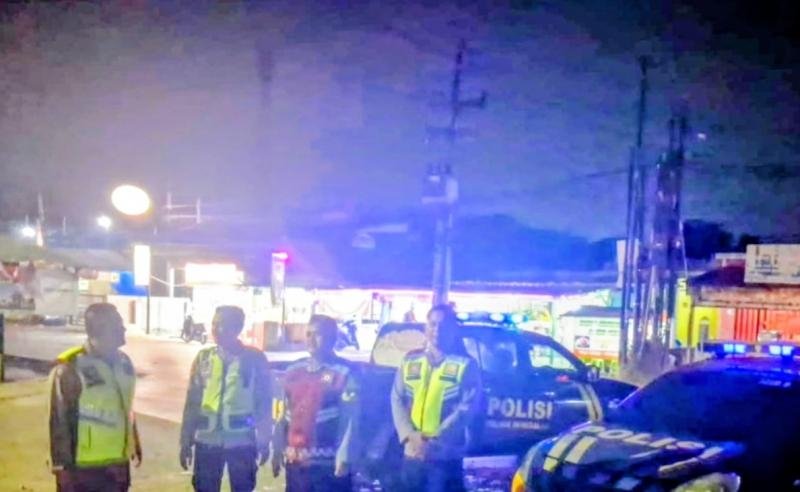 Laksanakan Tugas Patroli Perintis, Polsek Pangkalan Antisipasi Kejahatan Jalanan di Wilayah Perbatasan Kecamatan