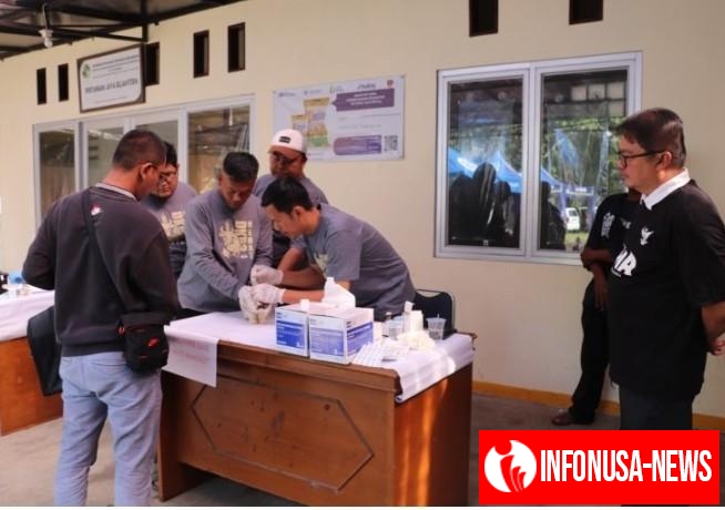 DKP3 Kota Sukabumi Bekerja Sama dengan PDHI Jabar VI Menggelar Vaksinasi Rabies Gratis