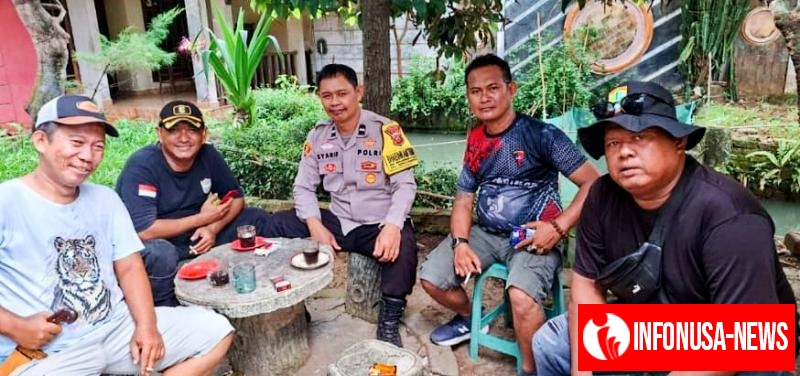 Sambang Cooling System Bhabinkamtibmas, Ajak Warganya Jaga Kamtibmas Jelang Pergantian Tahun