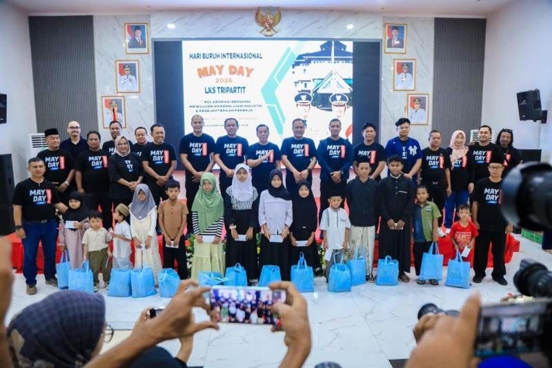Kapolres Karawang Ucapkan Selamat Hari Buruh, Tekankan Sinergitas Jaga Kondusifitas Daerah