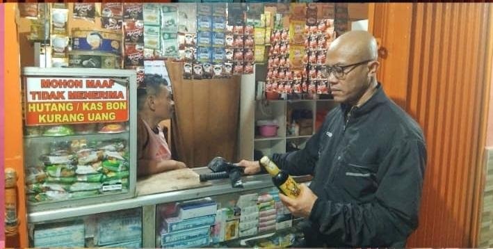 Personil Unit Reskrim Polsek Rengasdengklok, Gelar Ops Pekat Sasaran Minuman keras