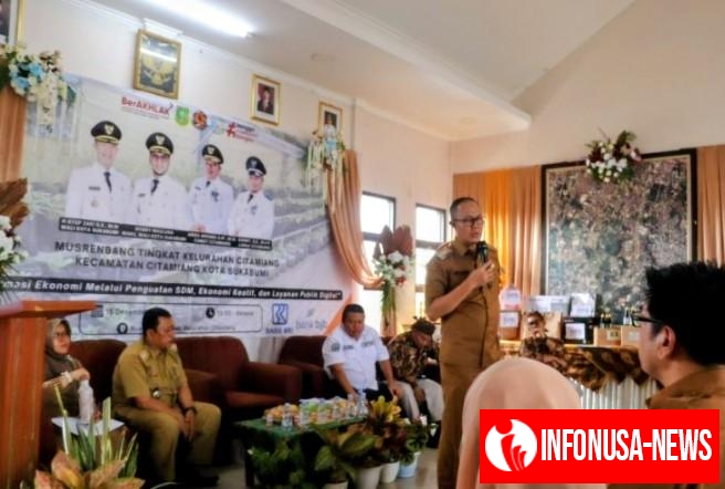Wali Kota Sukabumi Ayep Zaki Buka Musrenbang Kelurahan Citamiang Tetapkan 10 Usulan Prioritas