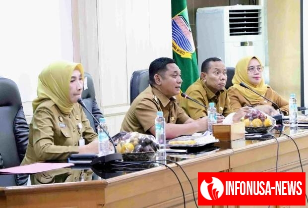 Plt. Bupati Bekasi Asep Surya Atmaja Pimpin Rapat Pimpinan Evaluasi dan Pelaporan Kegiatan Pembangunan Tahun 2025 