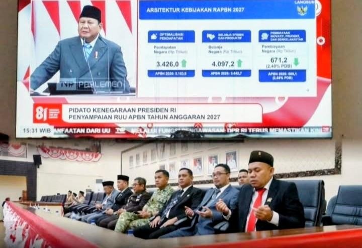 Pemkab Bekasi Ikuti Sidang Tahunan MPR dan Pidato Kenegaraan Presiden, Perkuat Sinergi Pusat-Daerah