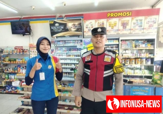 Upaya Giat Patroli Perekat Supermarket Indomaret Gempol Guna Antisipasi Kejahatan