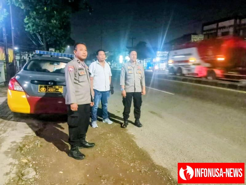 Upaya Cegah Gangguan Kamtibmas Polsek Purwasari Polres Karawang Tingkatkan Kegiatan Patroli