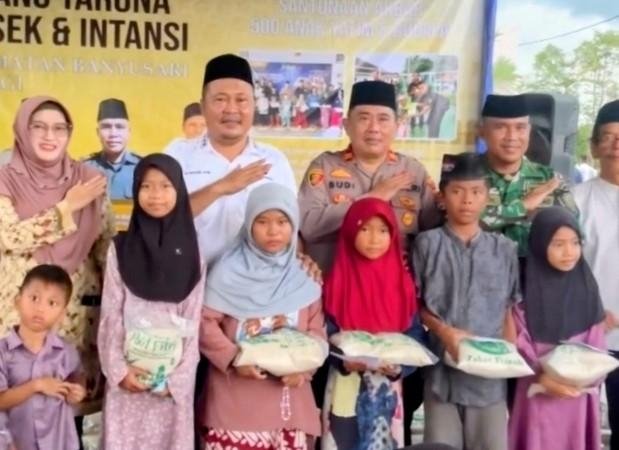 Hangatnya Kepedulian Ramadan, Wabup Karawang H. Maslani Apresiasi Aksi Sosial Pemuda Banyusari