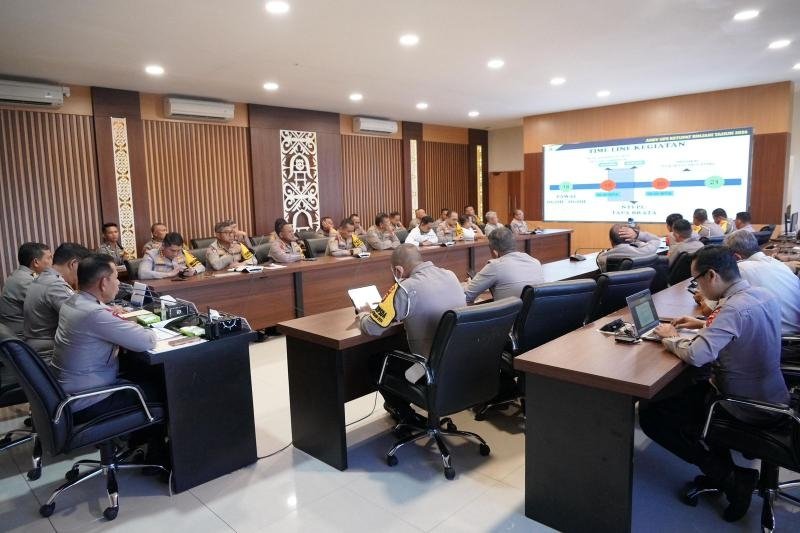 Kapolda NTB Pimpin Anev Kesiapan Pengamanan Nyepi dan Idul Fitri 2026, Tekankan Kolaborasi Lintas Sektoral