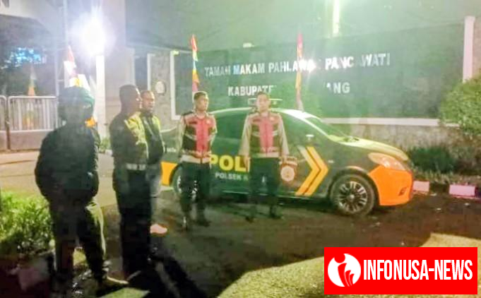 Personel Polsek Klari Patroli Malam ke Beberapa Wilayah yang Diduga Rawan Kamtibmas