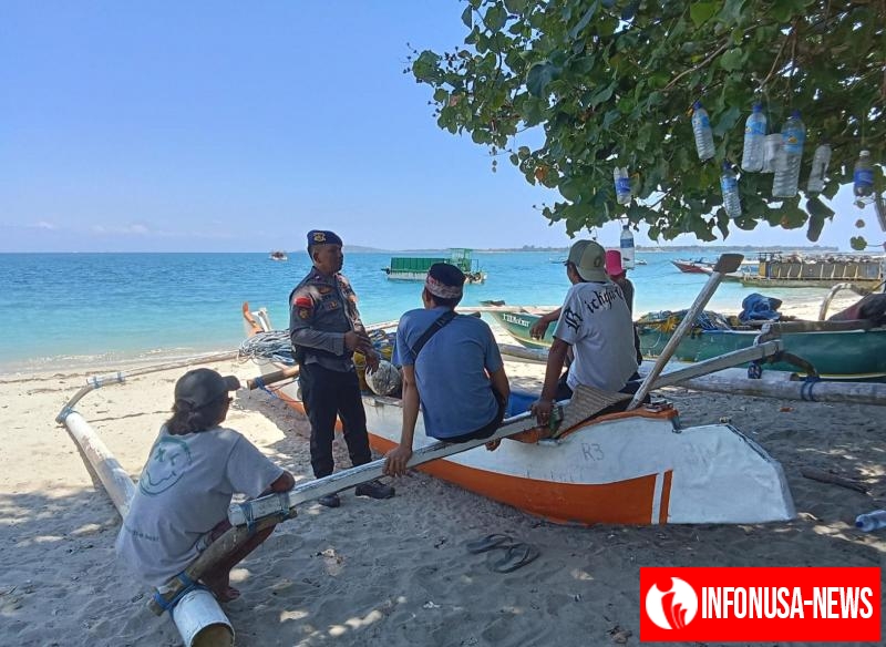 Kasat Polairud Lombok Utara Turun Langsung, Gagas