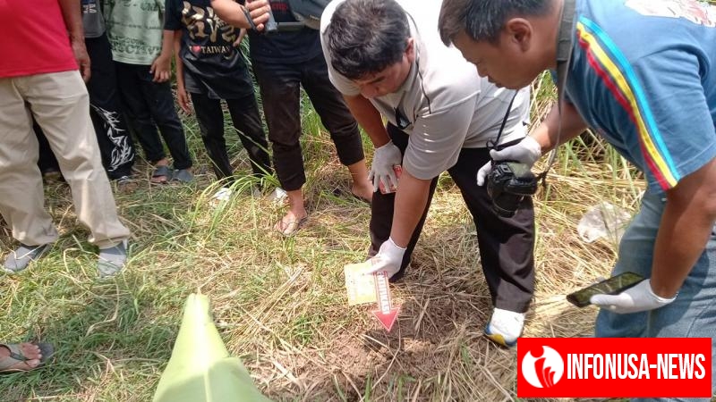 Temuan Mayat Bayi di Rengasdengklok, Tim Inafis Satreskrim Polres Karawang Lakukan Olah TKP