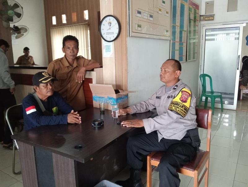 Bhabinkamtibmas Polsek Telagasari Ingatkan Warga Waspada TPPO